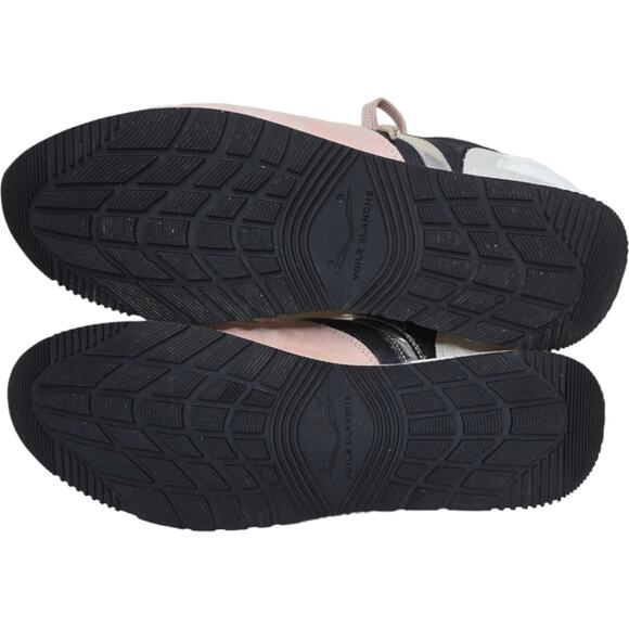 Voile Blanche Julia Power Sneaker Suede Washed Fabric Pink Grey Size 41/US 11 - Picture 9 of 15